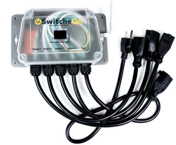 4G/LTE SwitcheOn Power switch cables view