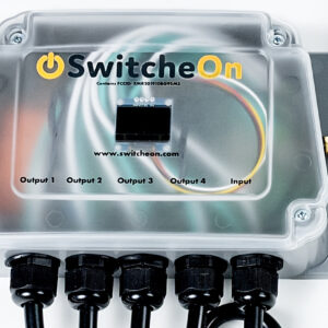 SwitcheOn remote power switch zoomed view